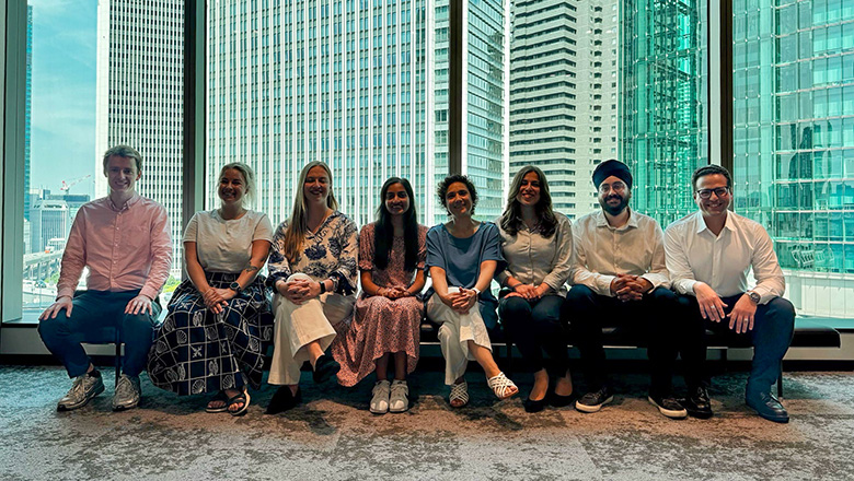 LIHE Team at JETRO in Japan